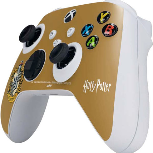 Wizarding World Harry Potter Hufflepuff House Crest Xbox Series S Controller Skin